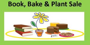 Book bake plant sale