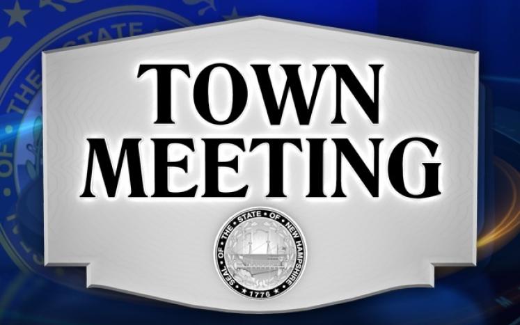 SPECIAL TOWN MEETING